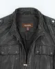 Vintage Danier Black Leather Jacket - L sold by Rokit
