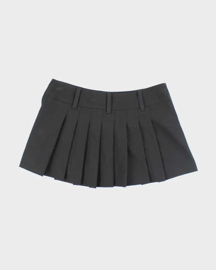 Vintage Y2k 00s Miss Sixty Black Pleated Mini Skirt - S sold by Rokit product image thumbnail 2