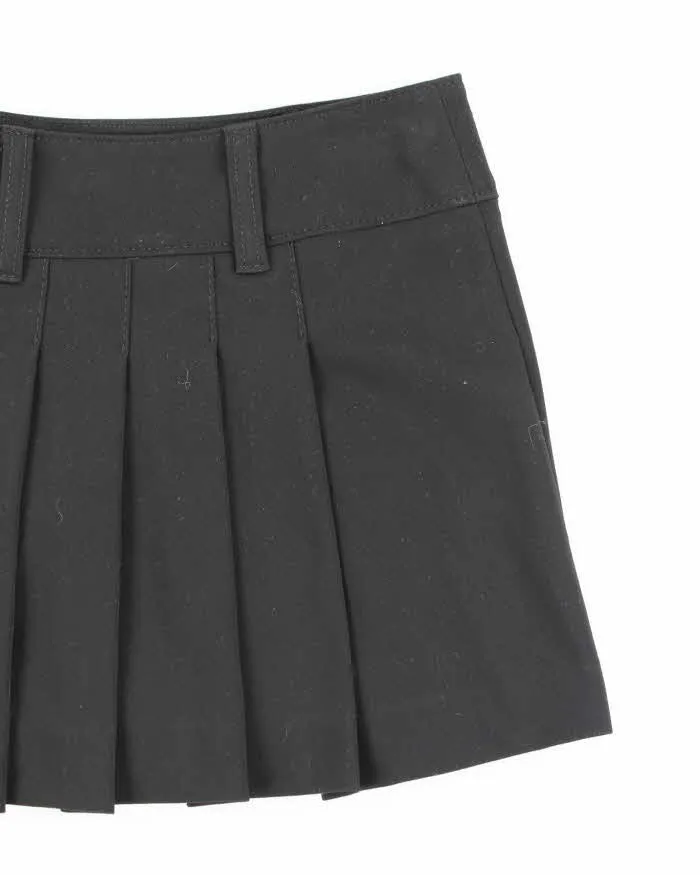 Vintage Y2k 00s Miss Sixty Black Pleated Mini Skirt - S sold by Rokit product image thumbnail 4