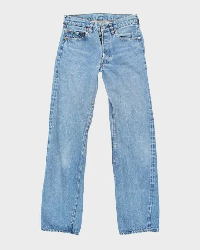 Vintage 90's Levi's Light Wash Slim Fit Jeans - W28 L30 sold by Rokit