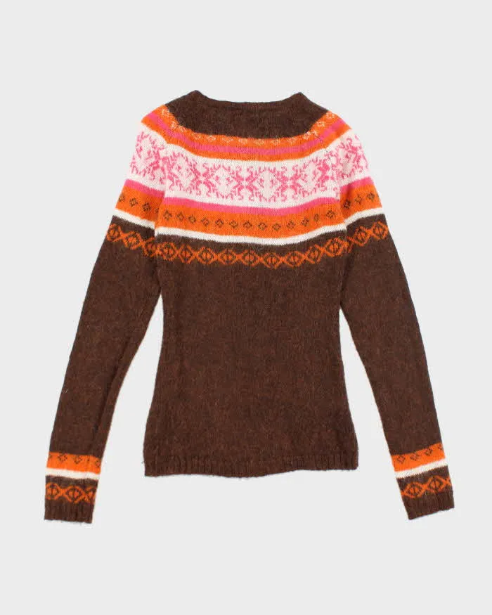 Vintage Y2k 00s Buffalo Mohair Blend Jumper - S sold by Rokit product image thumbnail 2