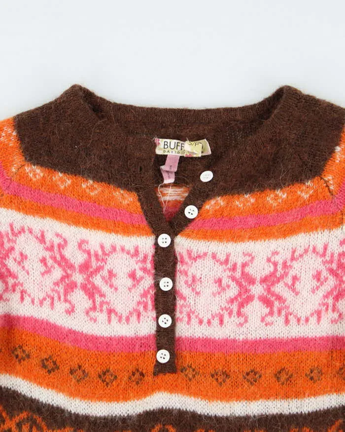 Vintage Y2k 00s Buffalo Mohair Blend Jumper - S sold by Rokit product image thumbnail 3