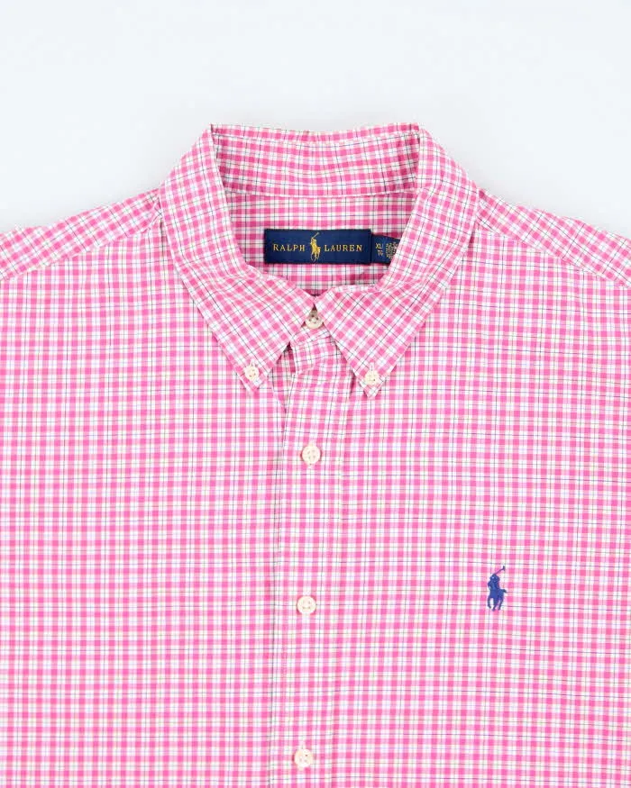 Vintage Ralph Lauren Checked Oversized Long Sleeve Shirt - XL sold by Rokit product image thumbnail 3