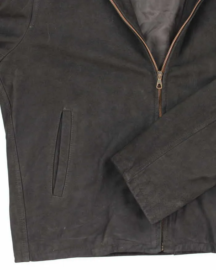 Vintage 90's Vera Pelle Suede Harrington Jacket - L sold by Rokit product image thumbnail 4