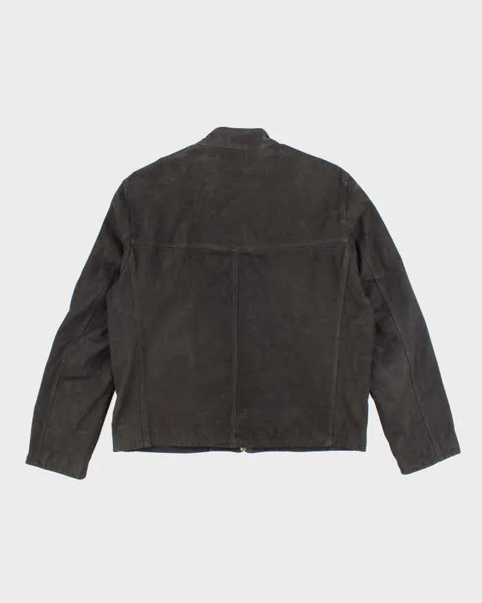 Vintage 90's Vera Pelle Suede Harrington Jacket - L sold by Rokit product image thumbnail 2