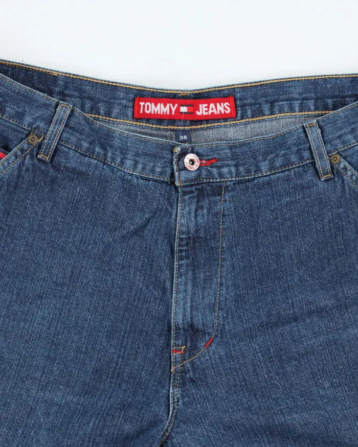 Vintage 2000's Tommy Hilfiger Dark Wash Denim Shorts - W38 L13 sold by Rokit product image thumbnail 3