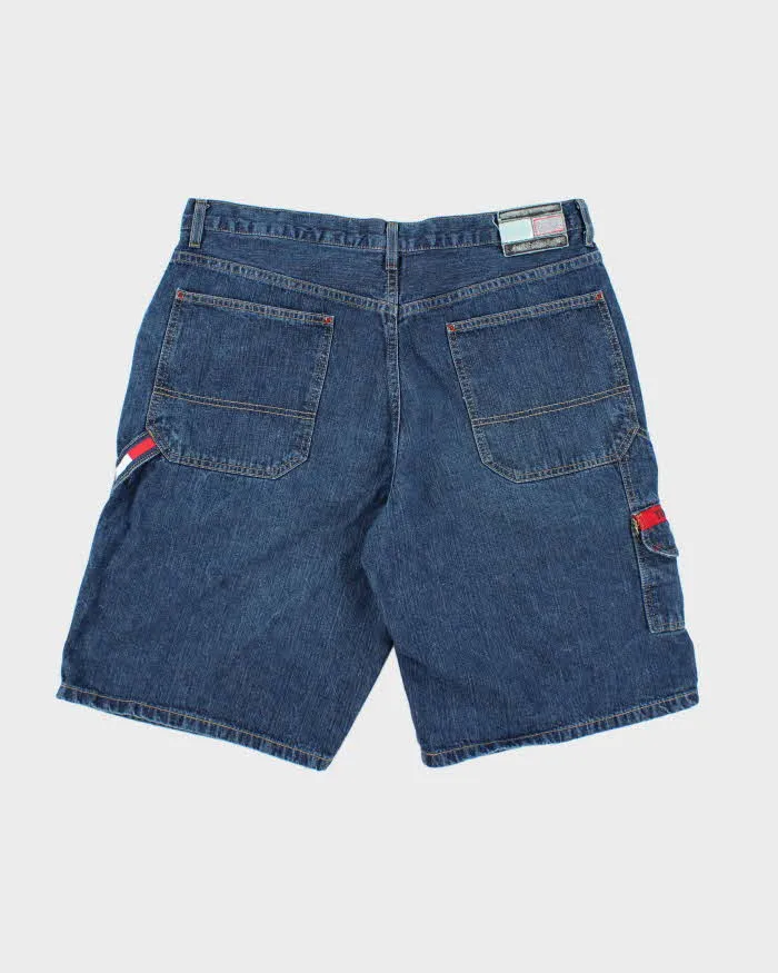Vintage 2000's Tommy Hilfiger Dark Wash Denim Shorts - W38 L13 sold by Rokit product image thumbnail 2