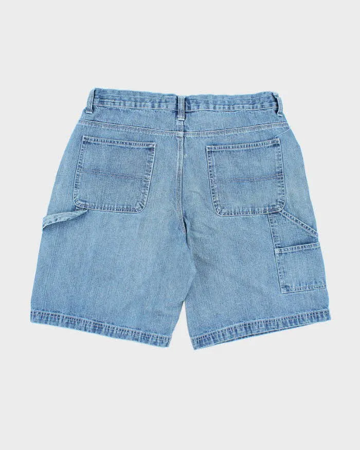 Vintage Y2K Urban Star Light Wash Carpenter Denim Shorts - W32 L10 sold by Rokit product image thumbnail 2