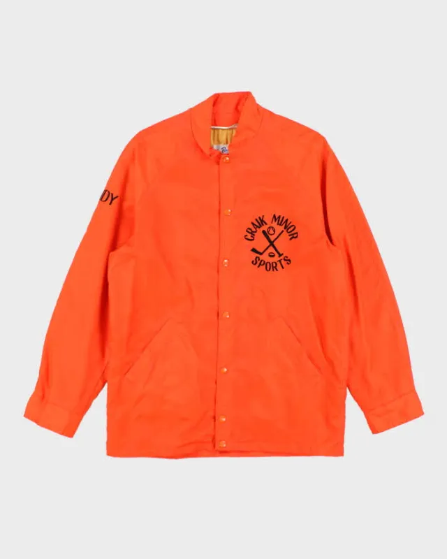 Vintage 90's Embroidered Minor Sports Coach Jacket - XL sold by Rokit