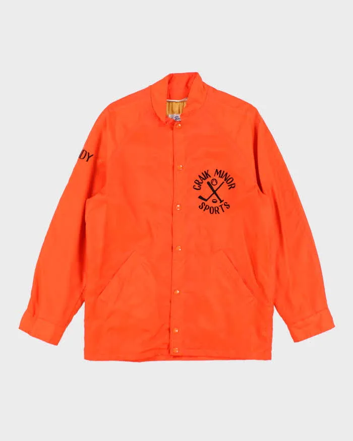 Vintage 90's Embroidered Minor Sports Coach Jacket - XL sold by Rokit