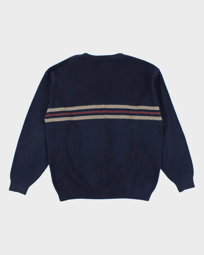 Vintage Eddie Bauer V-Neck Oversized Jumper - L sold by Rokit product image thumbnail 2