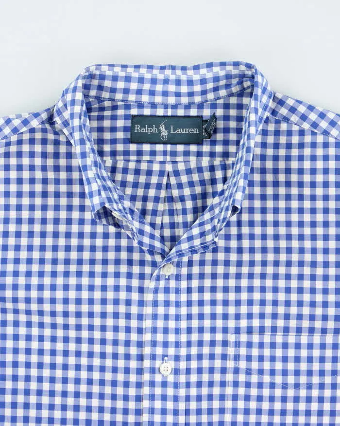 Vintage Ralph Lauren Checked Oversized Long Sleeve Shirt - XL sold by Rokit product image thumbnail 3