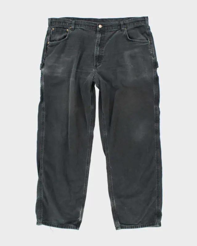Vintage Carhartt Workwear Distressed Carpenter Trousers - W42 L31 made by Rokit