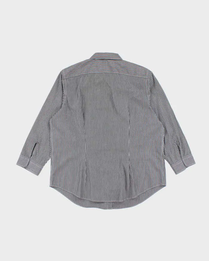 Vintage Ralph Lauren Striped Button-Up Blouse - L sold by Rokit product image thumbnail 2