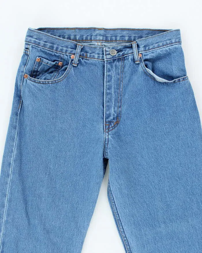 Vintage Levi's 505 Medium Wash Denim Jeans - W28 L30 sold by Rokit product image thumbnail 3