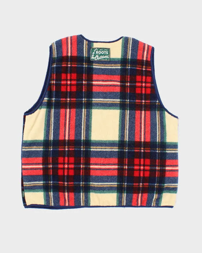 Vintage 90's Roots Quilted Zip Up Gilet - M sold by Rokit product image thumbnail 2