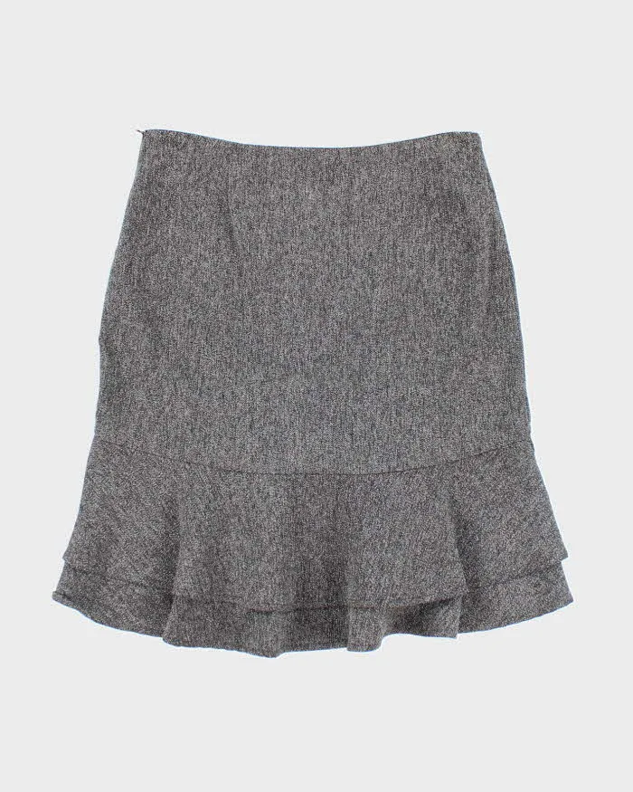Vintage Y2k 00s Grey Suit Style Skirt - S sold by Rokit product image thumbnail 2