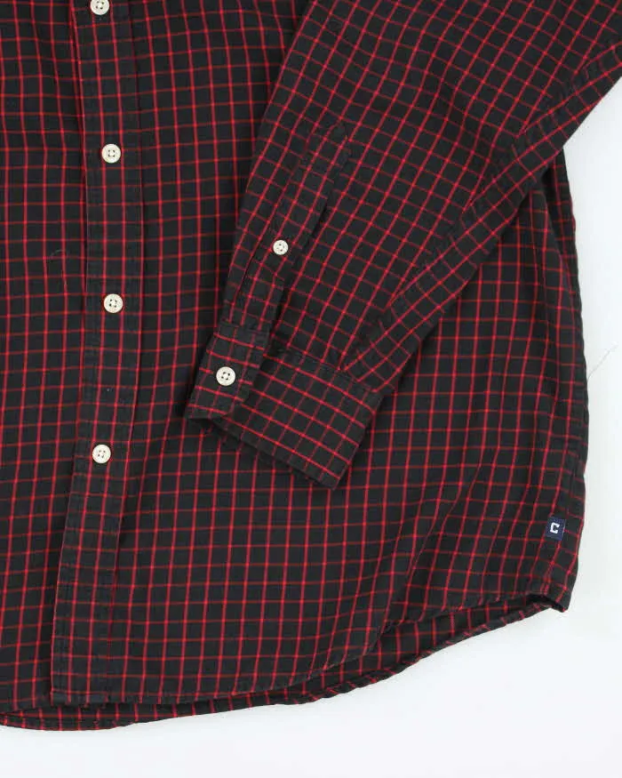 Vintage Chaps Checked Oversized Long Sleeve Shirt - L sold by Rokit product image thumbnail 4