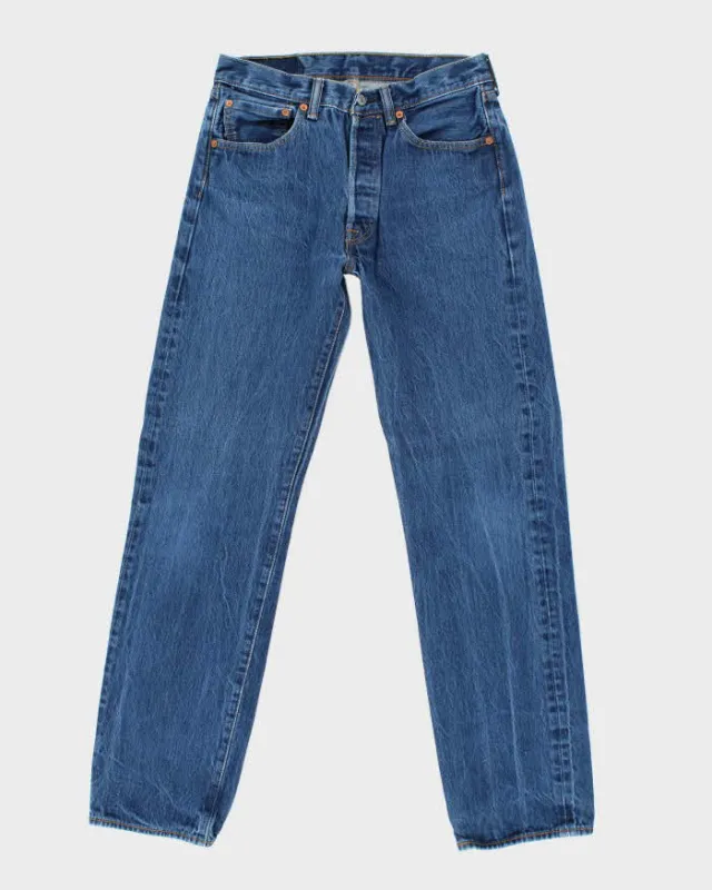 Vintage Levi's 501 Dark Wash Wash Denim Jeans - W28 L31 sold by Rokit