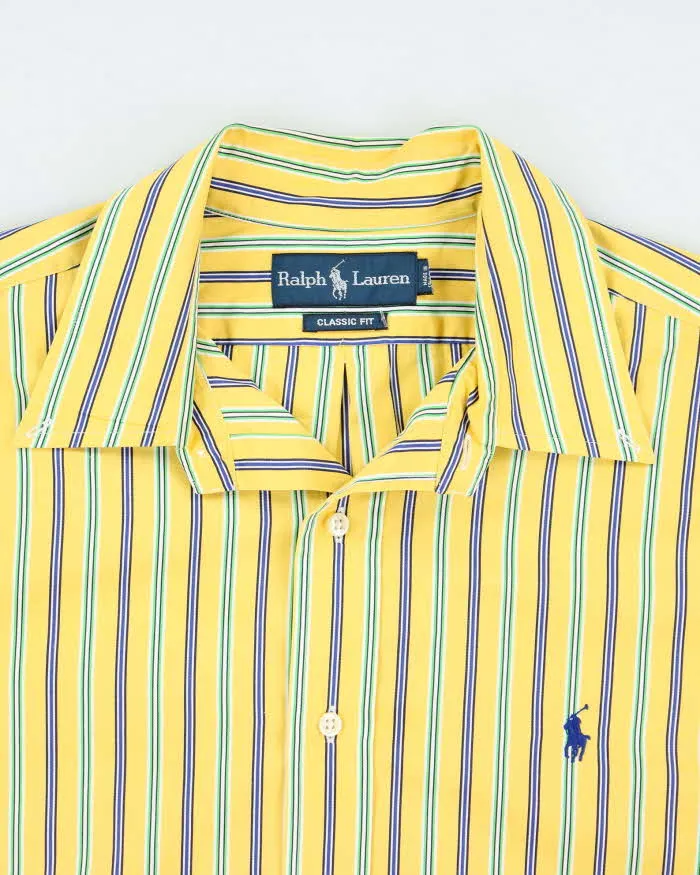 Vintage Ralph Lauren Striped Long Sleeve Shirt - XXL sold by Rokit product image thumbnail 3