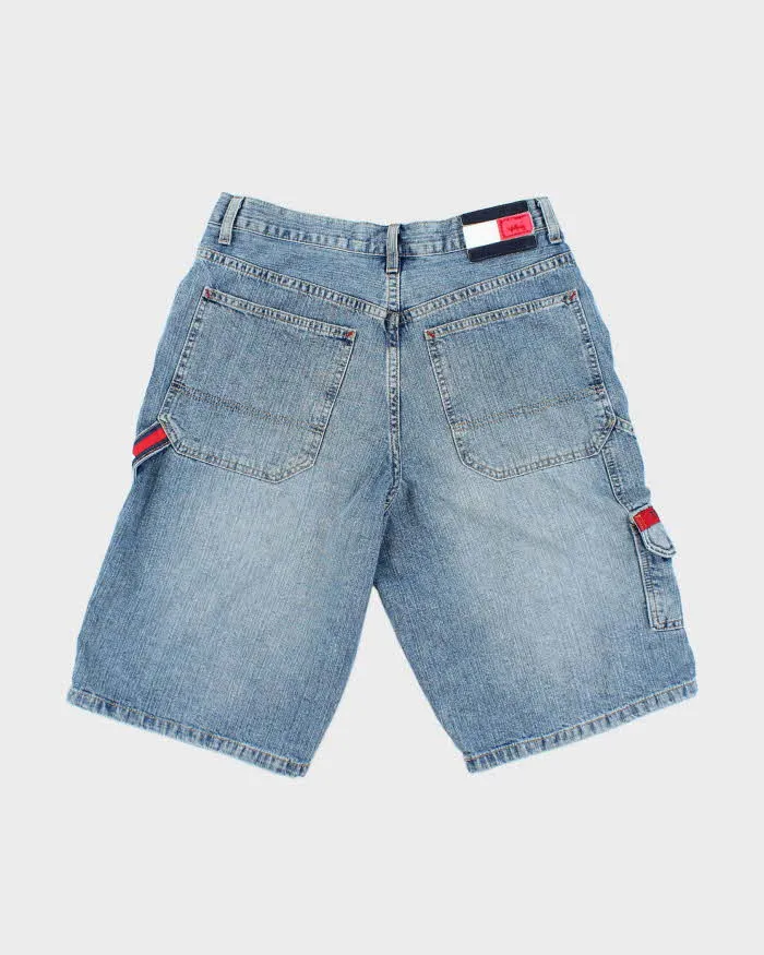 Vintage 2000's Tommy Hilfiger Light Wash Denim Shorts - W32 L13 sold by Rokit product image thumbnail 2