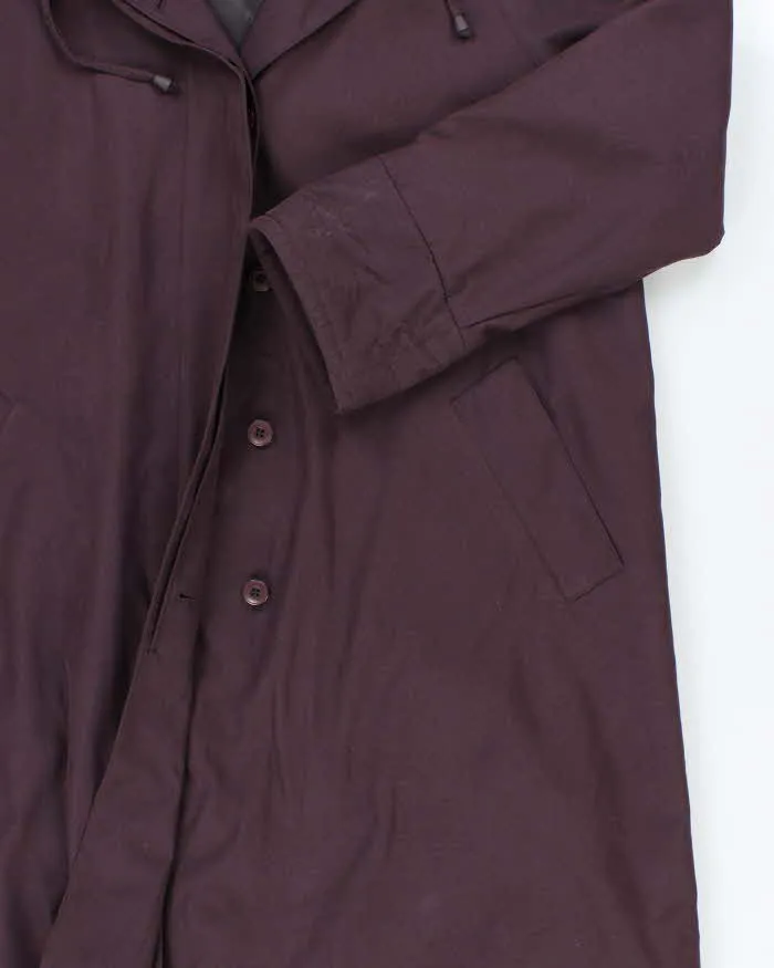 Vintage 90's Women's London Fog Oversized Insulated Hooded Overcoat - M sold by Rokit product image thumbnail 4