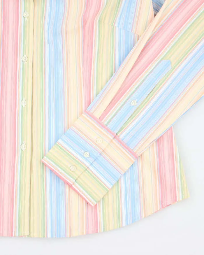 Vintage Y2k 00s Jessica Stripe Blouse - L sold by Rokit product image thumbnail 4