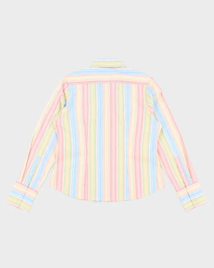 Vintage Y2k 00s Jessica Stripe Blouse - L sold by Rokit product image thumbnail 2