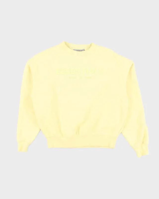 Vintage Essentials Big Centre Logo Sweatshirt - L sold by Rokit