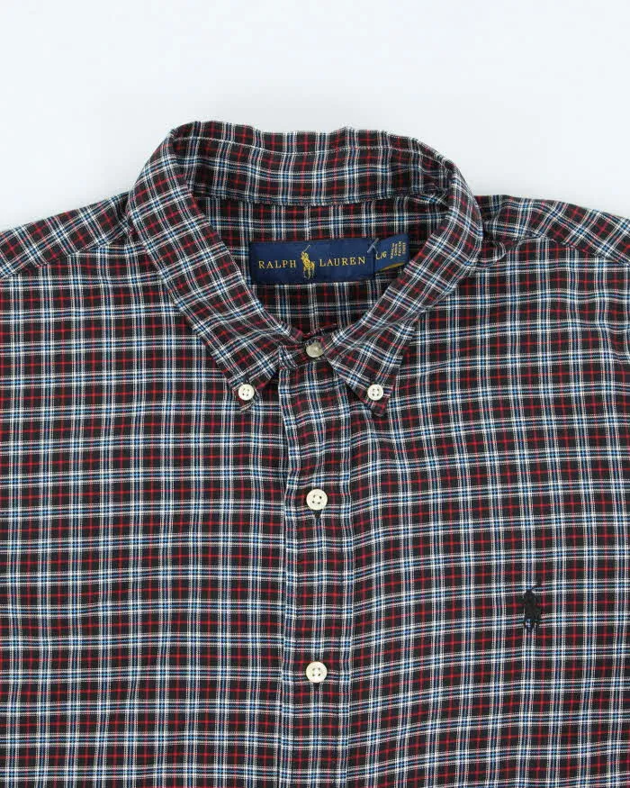 Vintage 2000's Ralph Lauren Patterned Button Up Shirt - L sold by Rokit product image thumbnail 3