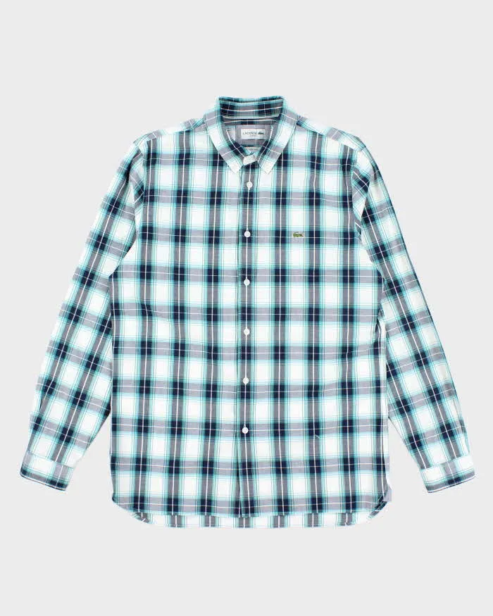 Vintage 2000's Lacoste Patterned Button Up Shirt - M sold by Rokit