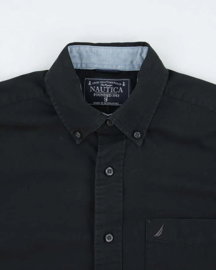 Vintage Nautica Heavyweight Long Sleeve Shirt - S sold by Rokit product image thumbnail 3