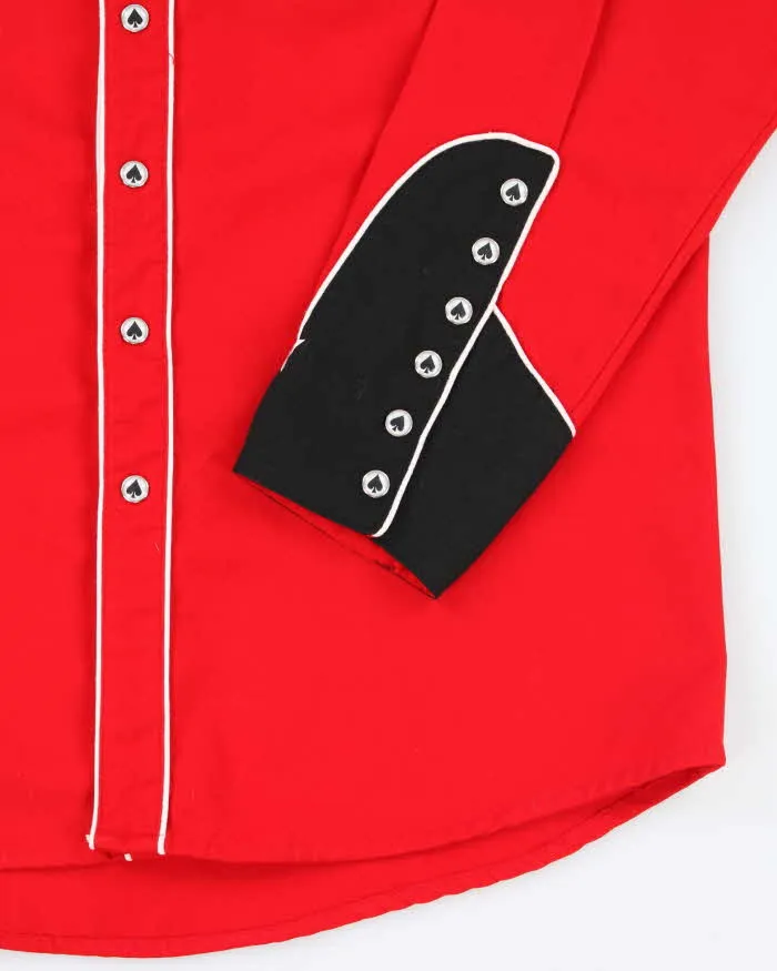 Vintage Scully Western Embroidered Oversized Snap Shirt - M sold by Rokit product image thumbnail 4