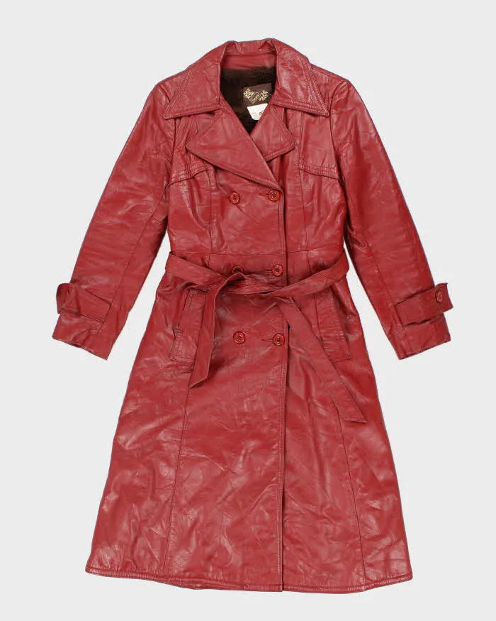 Vintage 90's Women's Iceberg Button Up Wool Blend Belted Jacket - M sold by Rokit product image thumbnail 4