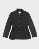 Vintage 90's Women's Iceberg Button Up Wool Blend Belted Jacket - M sold by Rokit