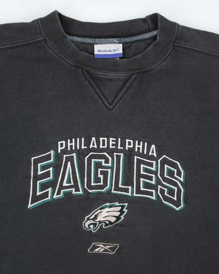 Vintage Y2K Reebok Philadelphia Eagles NFL Embroidered Sweatshirt - XL sold by Rokit product image thumbnail 3