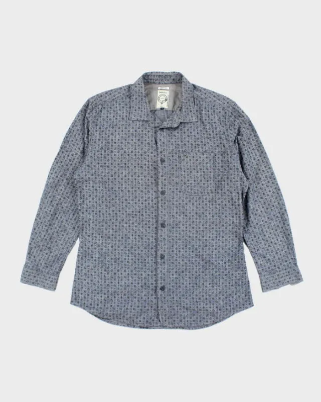 Vintage Y2K Diesel Paisley Button Up Shirt - L made by Diesel