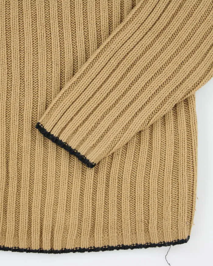 Vintage Y2k 00s Point Zero Brown Knit Oversized Jumper - M sold by Rokit product image thumbnail 4