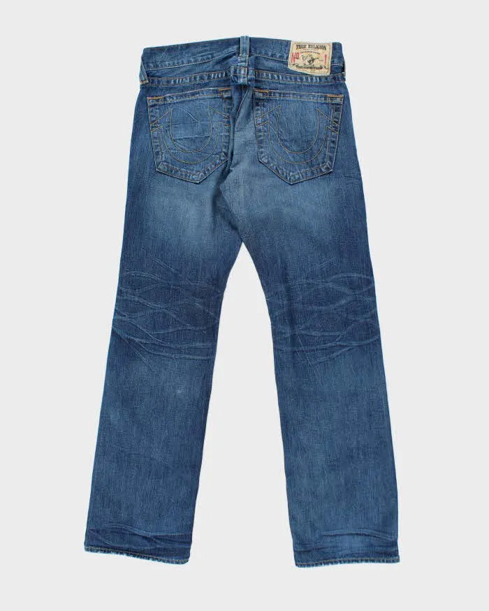 Vintage Y2K True Religion Relaxed Fit Pre-Distressed Jeans - W33 L32 sold by Rokit product image thumbnail 2