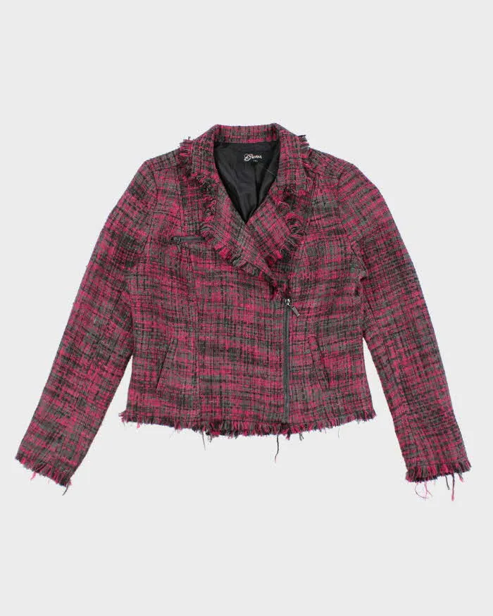 Vintage 90s Blue Asphalt Embroidered Denim Mini Dress - M sold by Rokit product image thumbnail 4