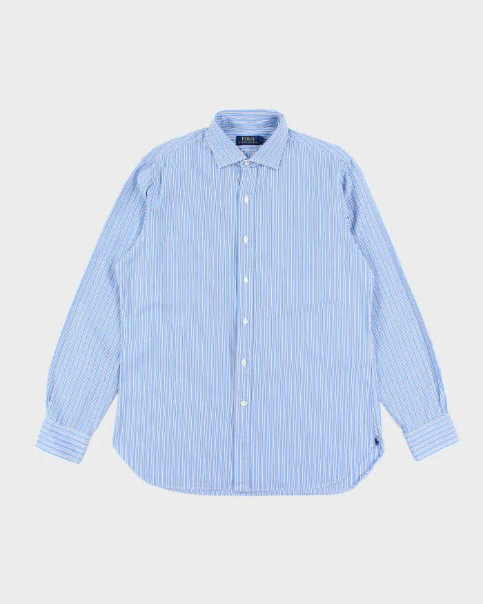 Vintage Ralph Lauren Striped Button Up Shirt - L sold by Rokit