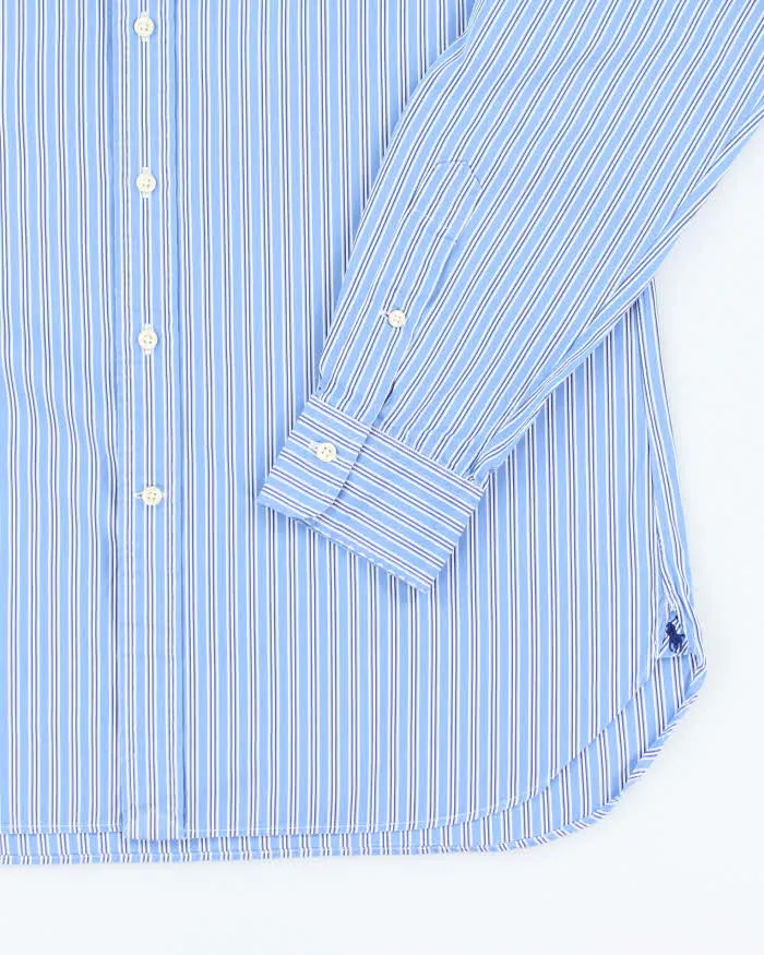 Vintage Ralph Lauren Striped Button Up Shirt - L sold by Rokit product image thumbnail 4