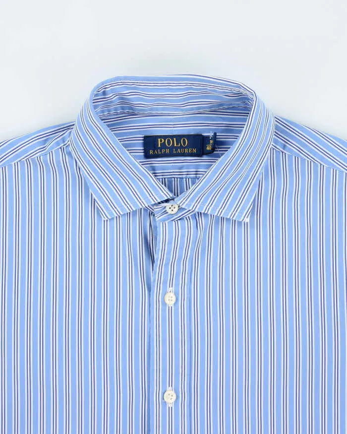 Vintage Ralph Lauren Striped Button Up Shirt - L sold by Rokit product image thumbnail 3