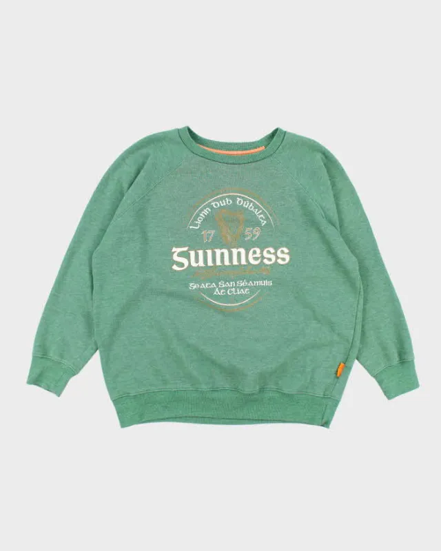 Vintage 2000's Guinness Centre Logo Oversized Sweatshirt - XL sold by Rokit