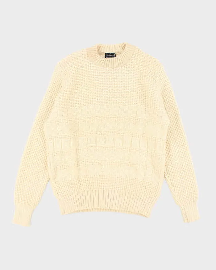 Vintage Nordvyk Wool Chunky Knit Jumper - XL sold by Rokit