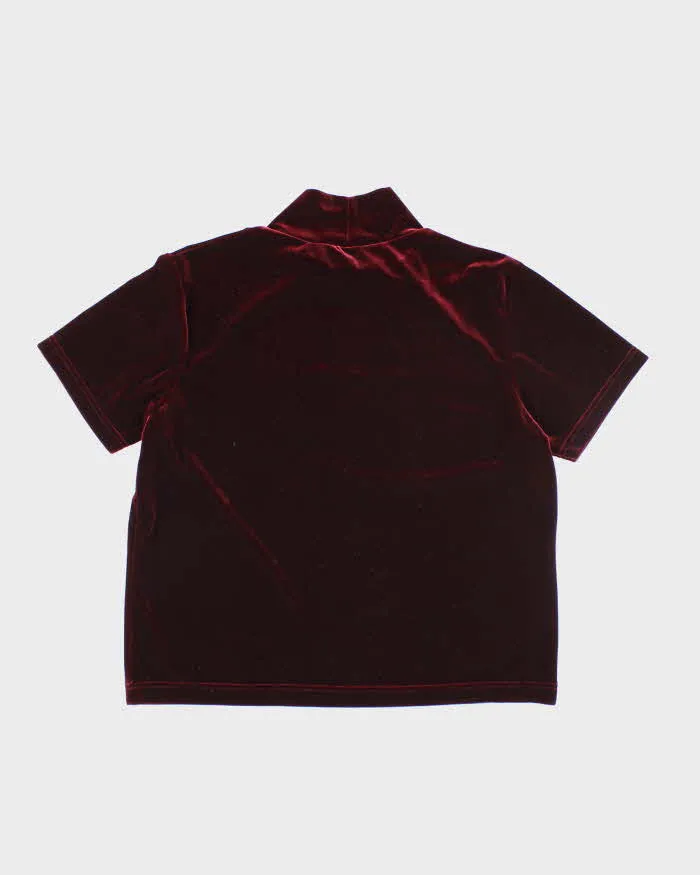 Vintage 90s Jessica Velvet Top - XL sold by Rokit product image thumbnail 2