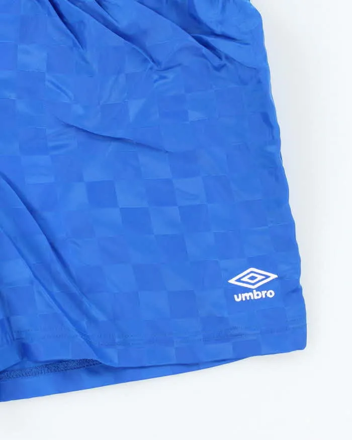 Vintage 2000's Umbro Checked Lightweight Sports Shorts - W26 L5 sold by Rokit product image thumbnail 4