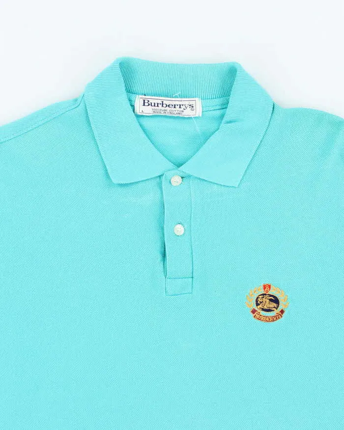 Vintage 2000's Burberry Embroidered Polo Shirt - L sold by Rokit product image thumbnail 3