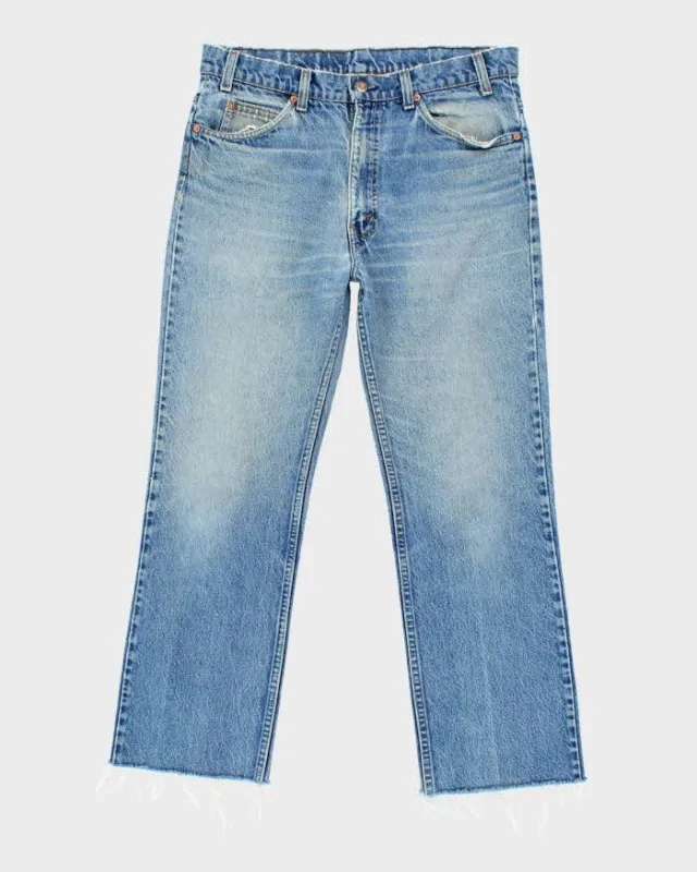 Vintage Levi's 517 Orange Tab Jeans - W34 L32 sold by Rokit