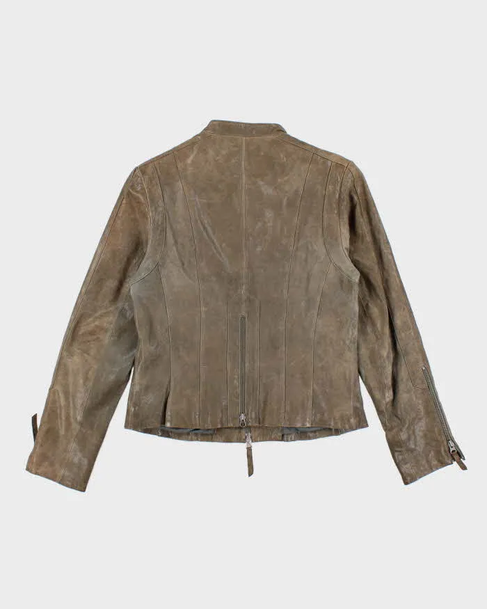 Vintage Danier Leather Zip-Up Jacket - M sold by Rokit product image thumbnail 2